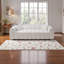 Très grand canapé nuage guimauve, tissu bouclé, assise profonde, aucun assemblage requis-2023484488