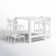 Farrah 4 - Person Patio Dining Set with Extendable Rectangular Table