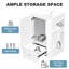 Meuble-lavabo autoportant de 20 po avec lavabo en céramique et tiroir à fermeture en douceur-1516275192