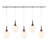 Ovellette 5 - Light LED Kitchen Island Pendant-1429425650
