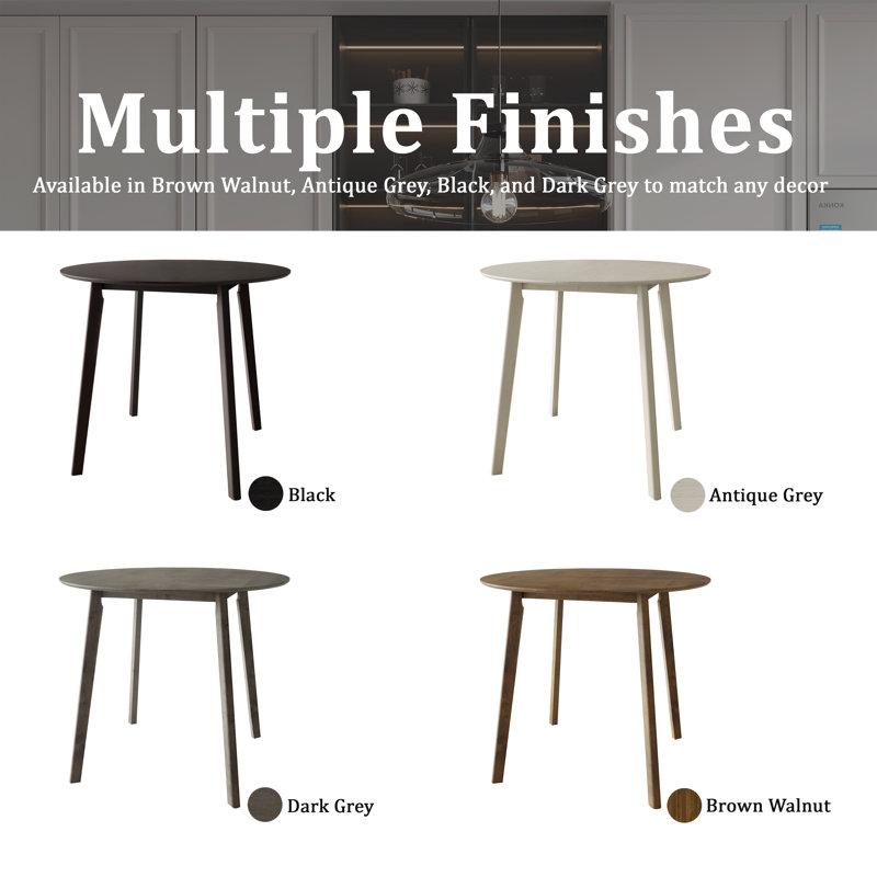 TABLE DE COMPTOIR L 45 po BRUN, Bois brun
