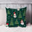 Holiday Christmas Trees Snowman Pattern I Modern-99959193