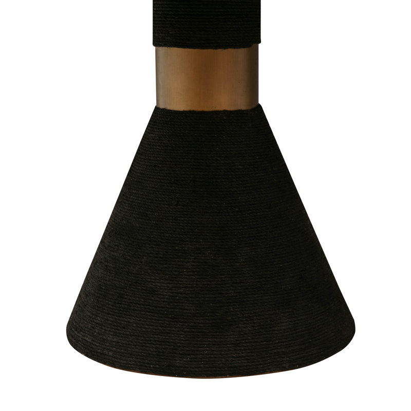 Rizzi 120'' Dining Table, Black Top/Black Base