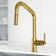 Utopia 15" H 1-handle Pull-Down 2-Function Sprayer Kitchen Faucet