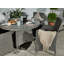 PARIS 4 Seater Round Carver Dining Set 110cm Round Table with 4 Carver Chairs including Cushions