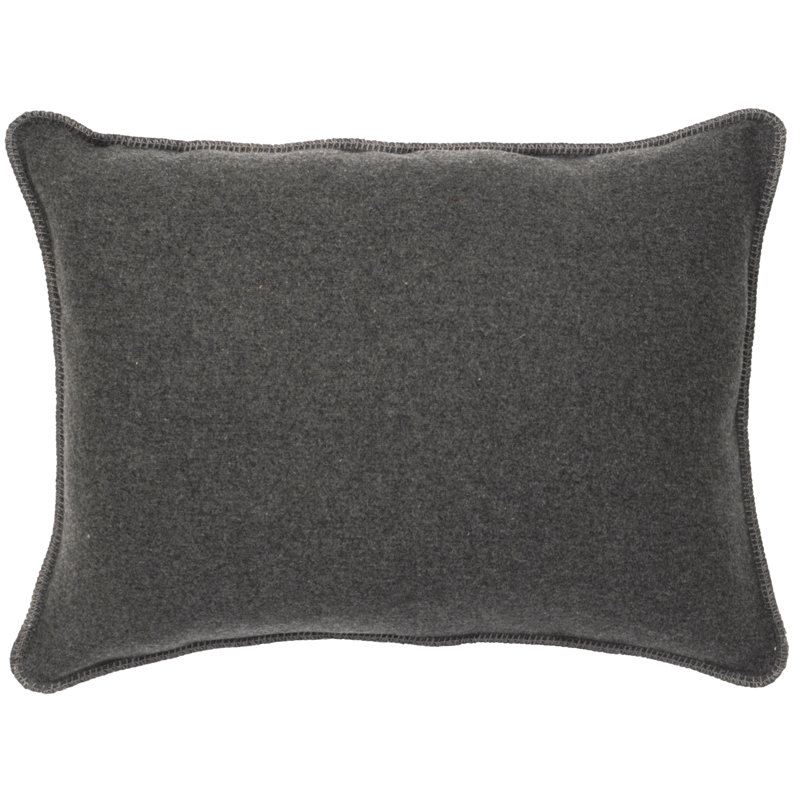 Taie décorative très grand Wooded River Greystone - 20 x 36, Très grand lit, Gris