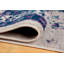 Tapis oriental bleu foncé / crème / rose-239908911