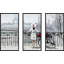 «Lady in Paris» par E. Anthony Orme, reproduction sur toile flottante 3 pièces-87730868