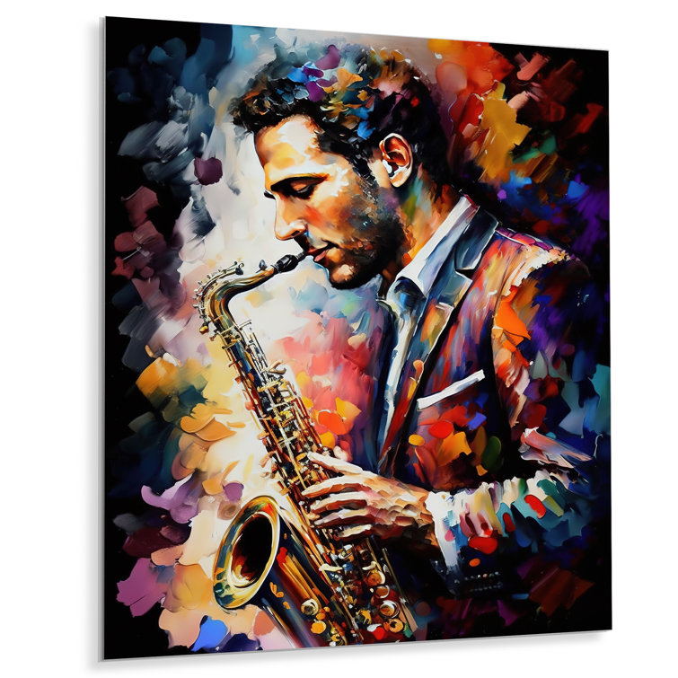 Saxophone Jazz III print by Editors Choice