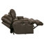 Anjuman 93" Leather Match Reclining Sofa-24676003-24734706-24734707
