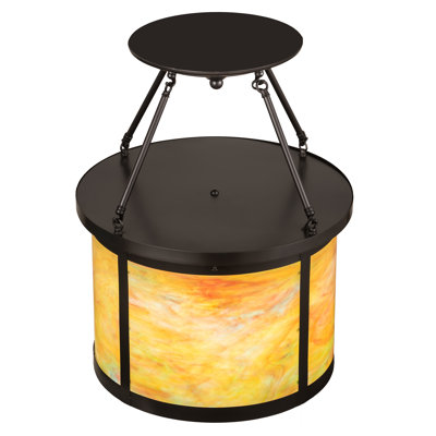 Meyda Tiffany & Stained Glass 4 - Light Semi Flush Mount
