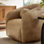 Fauteuil pivotant en cuir Vegan Jonina-2032750583