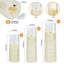Bougie sans flamme sans parfum avec support en plastique-918856421