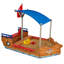 Pirate 199.39cm Novelty Sandbox with Cover