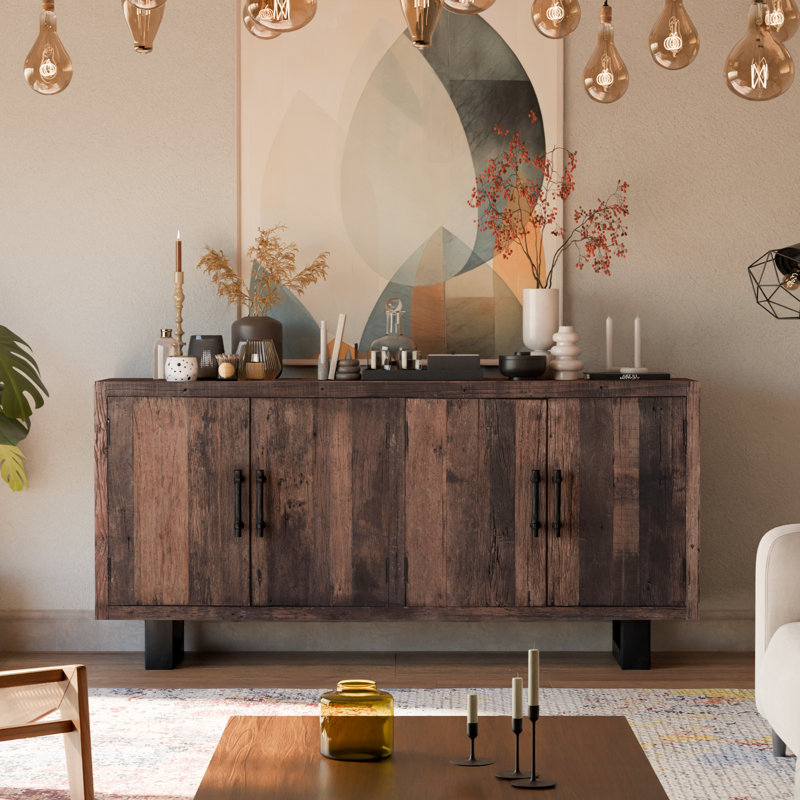 Durias Solid Wood Sideboard, 78" W