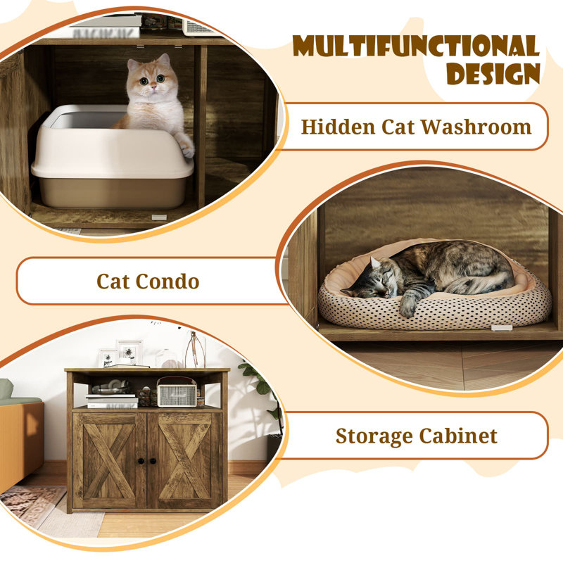 Hornersville Litter Box Enclosure