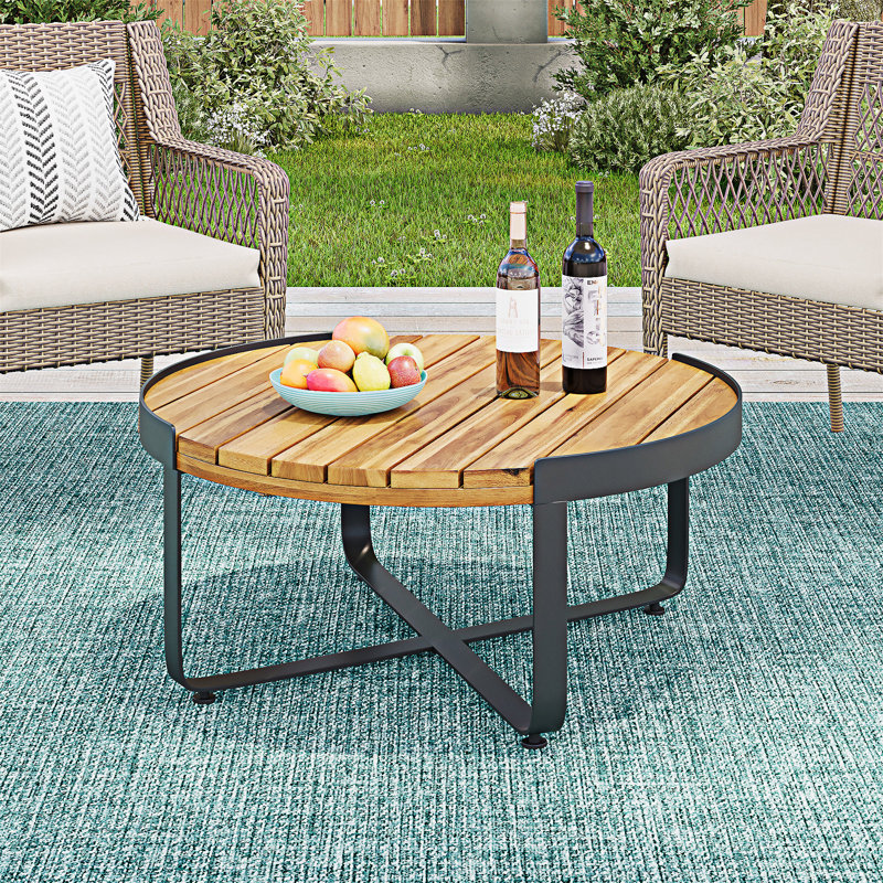 Table basse d'extérieur