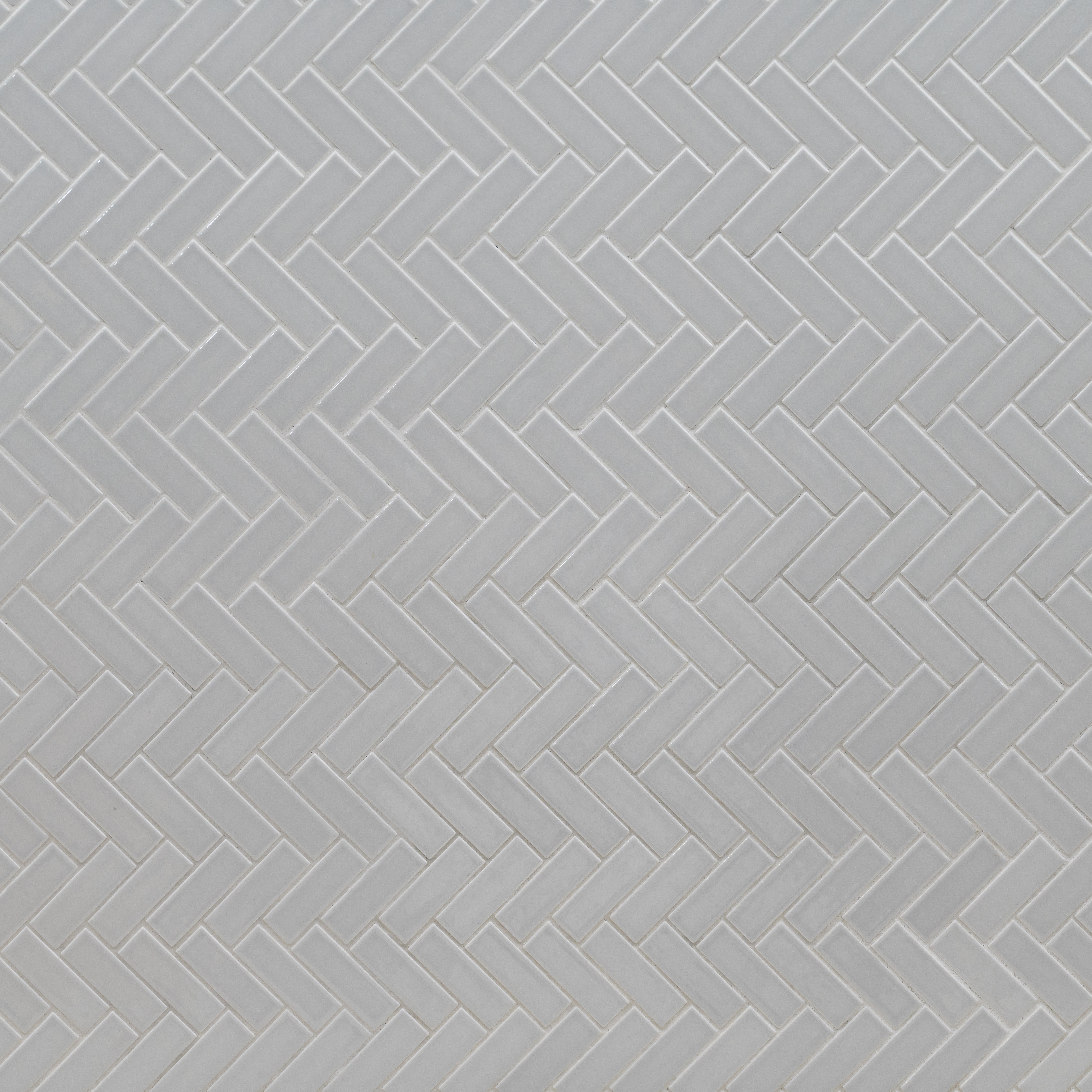 Domino 1" x 3" Porcelain Chevron Mosaic Wall & Floor Tile