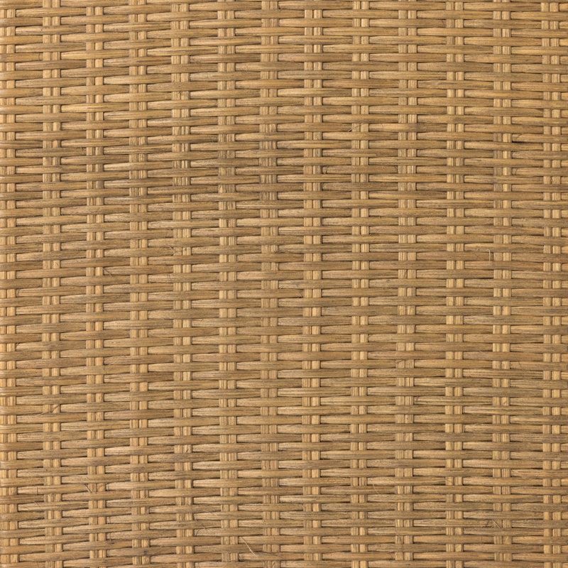Veta 74'' W Solid Wood Sideboard, Taupe Cane