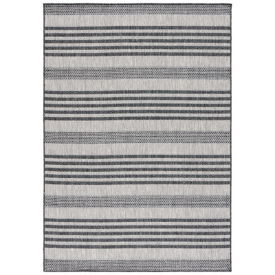 Gonsalve Performance Performance Striped Indoor/Outdoor Area Rug
