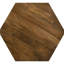 Table basse hexagonale Natural