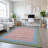 Premium Machine Washable Elize AMF1398 Stripes Rug-1463056089