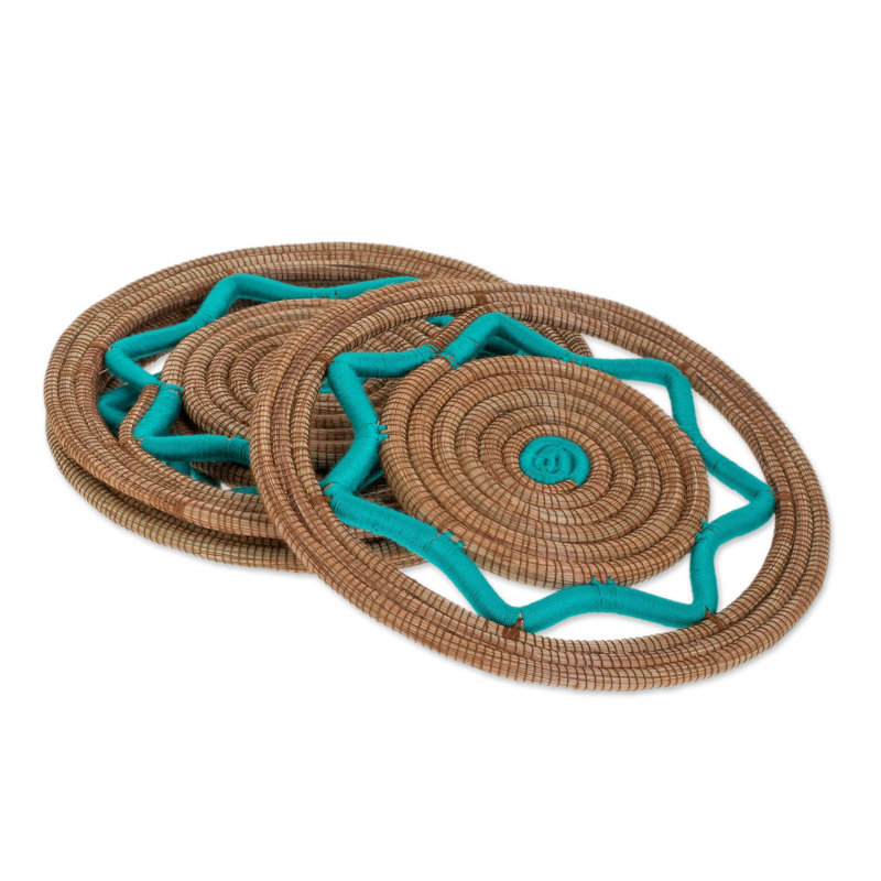 Adrienne Abstract Round Placemat