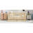 Space-saving Twin Size Solid Wood Daybed With Safety Fence Guardrails - Versatile For Bedroom Playroom