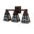 3 - Light Dimmable Vanity Light