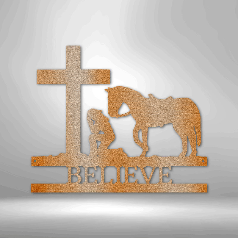 Scripture Walls, H 14,25 po x l 14,5 po x P 0,5 po, Cuivre, Oui