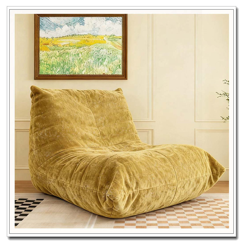 Fauteuil à billes ergonomique 5 directions, Jaune