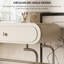 Meuble-lavabo moderne et luxueux en bois