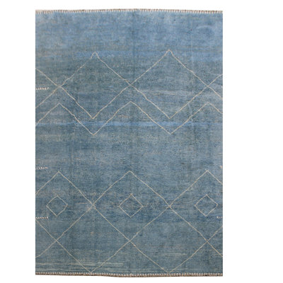 Wool Geometric Indoor Rug