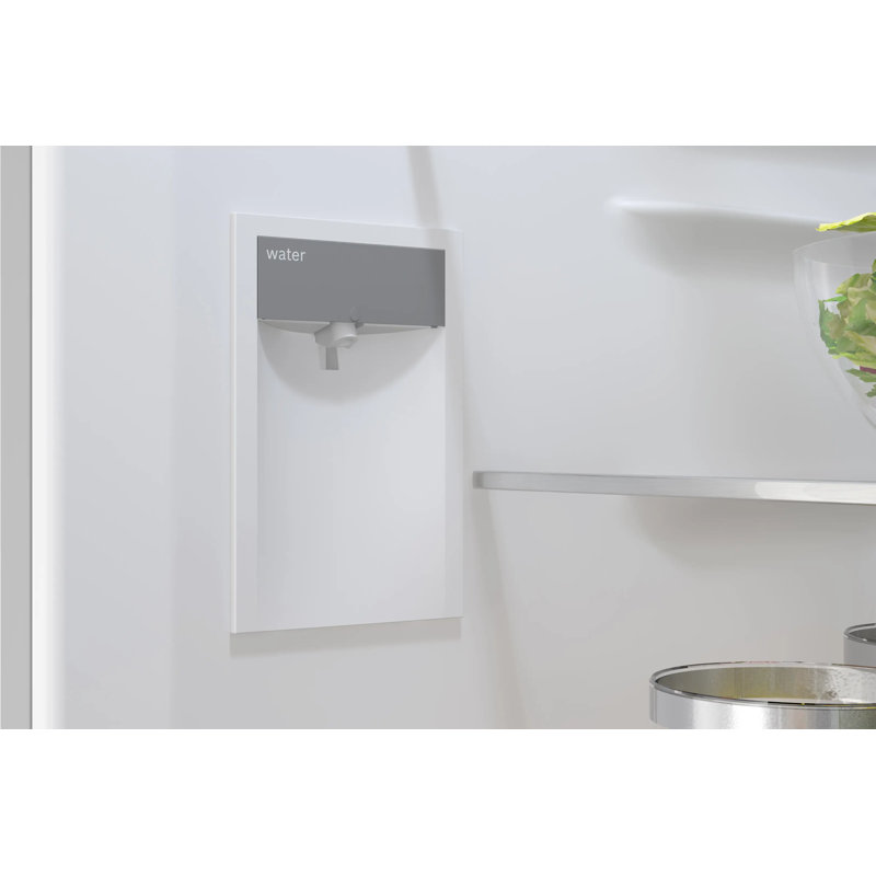 Free-Standing Fridge-Freezer, Black