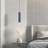 Hanne 1-Light Dimmable Metal Cylinder Pendant-392755624