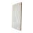 White Canvas Abstract Curved Line Sand Art Living Room Framed Wall Art with Brown Wood Frame