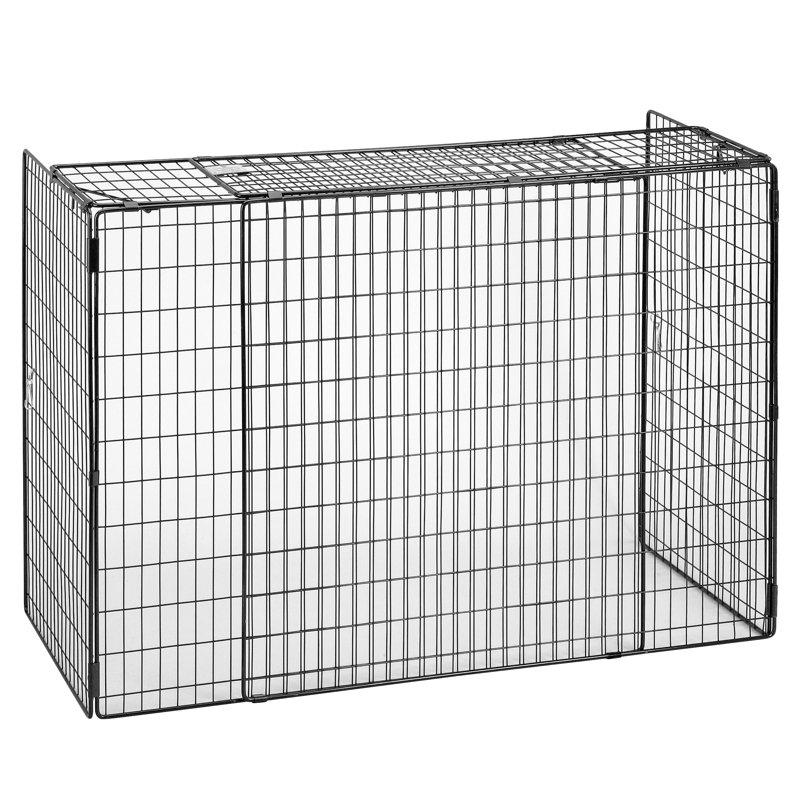 1 Panel Steel Fireplace Screen