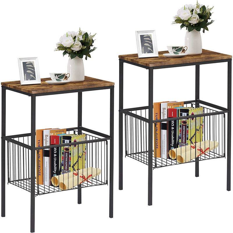 31'' Tall End Table Set