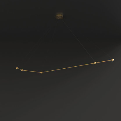 5 - Light Unique Geometric Chandelier