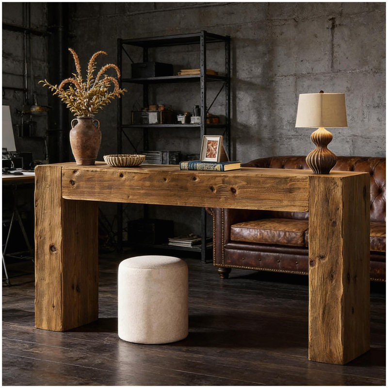 Versatile End Table,Compact Console Table,Wood Coffee Table