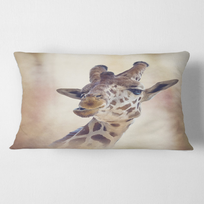 Animal Print Throw Pillow