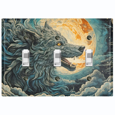 Plaque murale à 3 bandes Nature