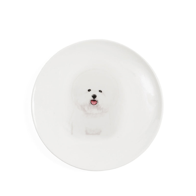 Porcelaine du milieu 6 assiettes - Bichon