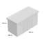 Shiplap Pent Wooden Shed-122082493