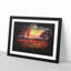 Poppy Meadow - Single Picture Frame Print on MDF-56866290-56866285
