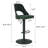 Hittel Swivel Adjustable Height Stool-1768933843