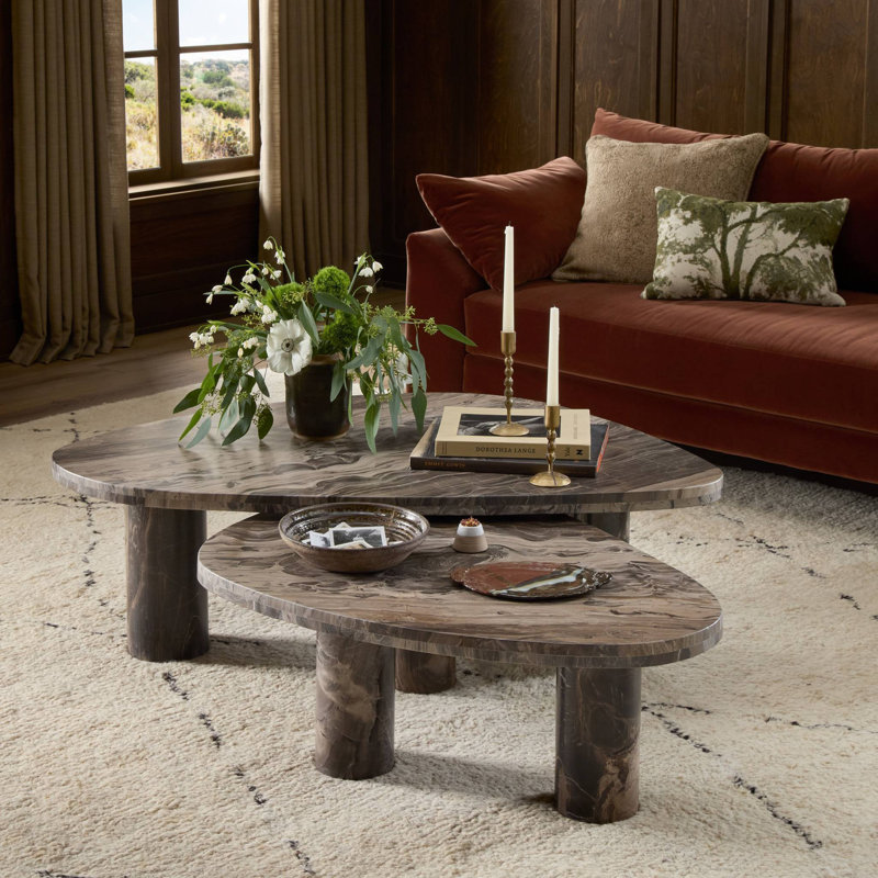 Zion Marble Nesting Coffee Table