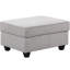 Canapé modulaire en L avec repose-pieds 7 pièces Linen