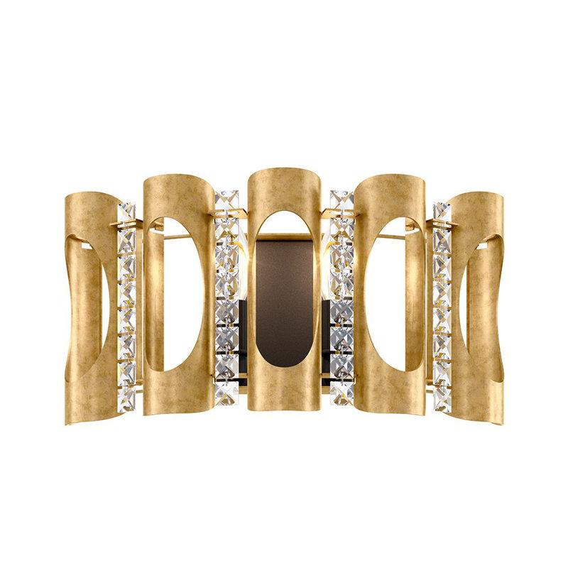 Twilight 2 - Light Flush Mounted Sconce, Heirloom Gold
