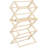 Solid Maple Wood Laundry Drying Rack - Folding For Baby Clothes